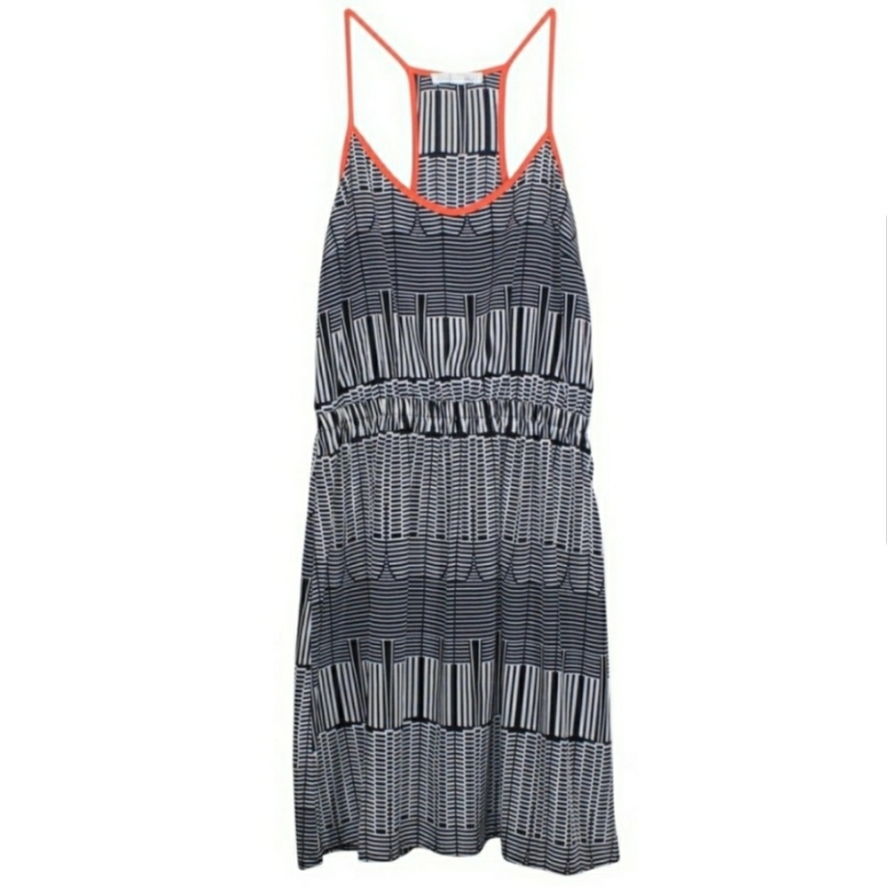 Lush Modern Geo Print Racerback Tank Dress